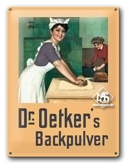 Nostalgie Blechschild   Dr. Oetker   Blechschilder  